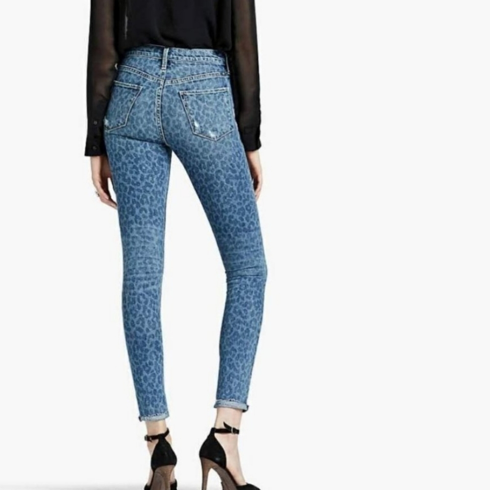 Lucky Brand Bridgette Skinny 6 28 4 Leopard Jeans